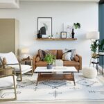 white wooden table with chairs